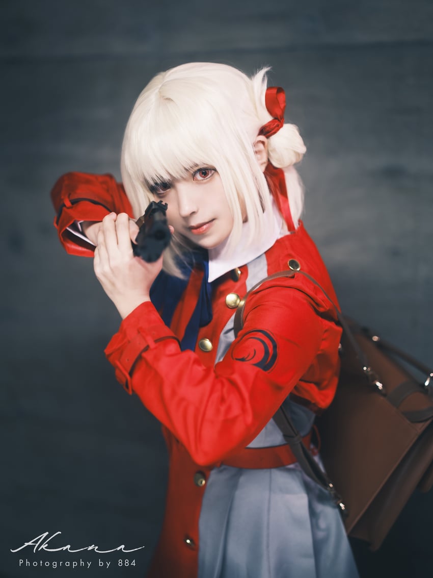 nishikigi chisato (lycoris recoil) by 884_(photographer) and akana