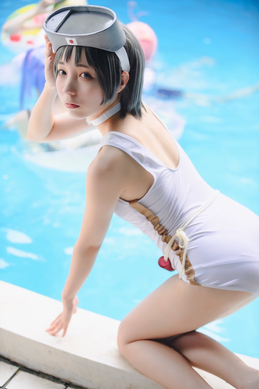 maru-yu (kantai collection) by ko_keshi_girl and litonagi_(photographer)