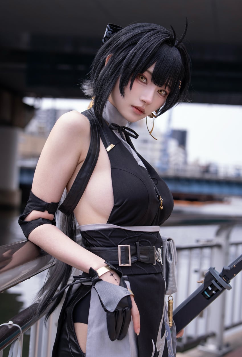 rover and female rover (wuthering waves) by tsukimi_tsukune