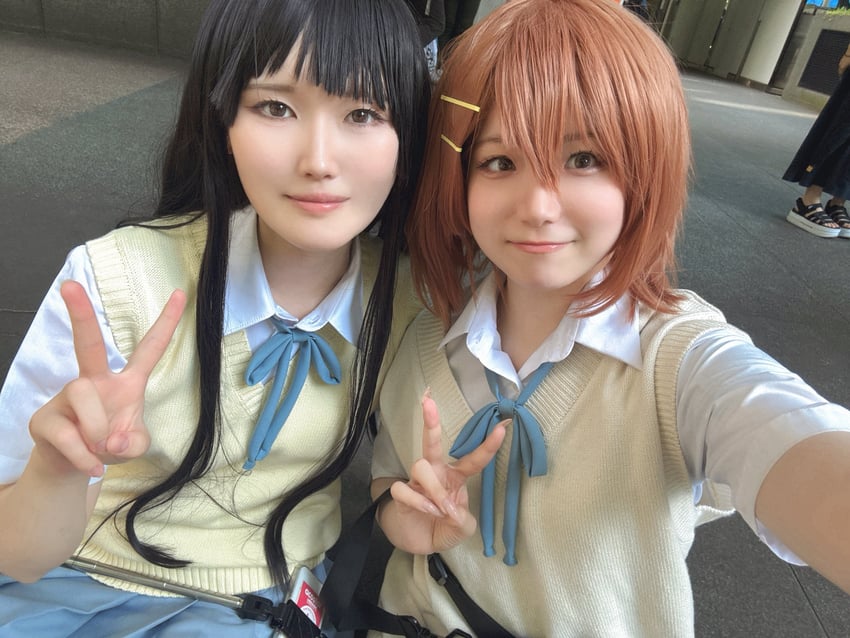 akiyama mio and hirasawa yui (k-on!) by manyon