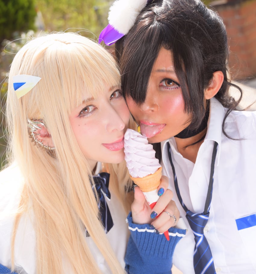 tia and naga (goddess of victory: nikke) by kuronomori_hijiri and sakurai_itsuki