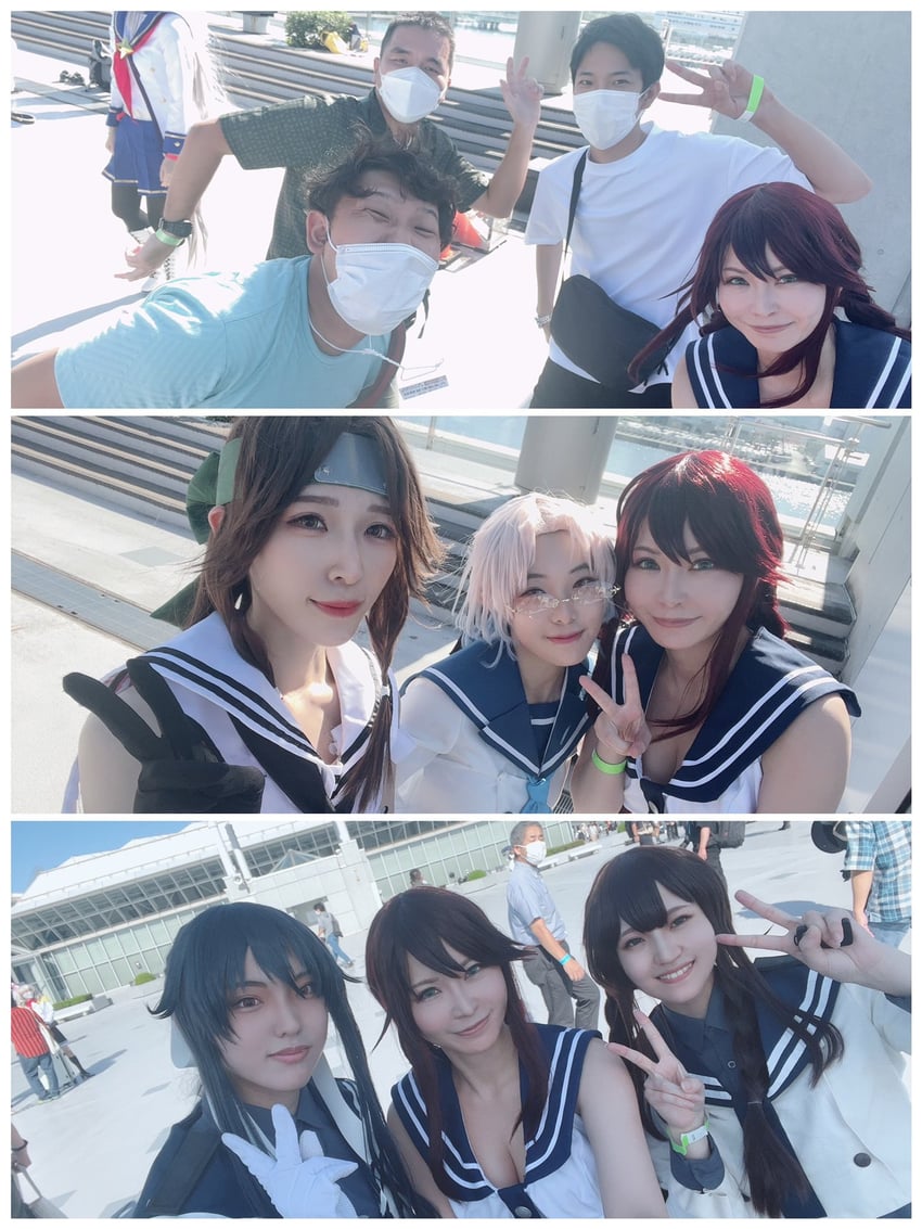 noshiro, oguri cap, jintsuu, jintsuu kai ni, yahagi, and 1 more (kantai collection) by tunatanaka