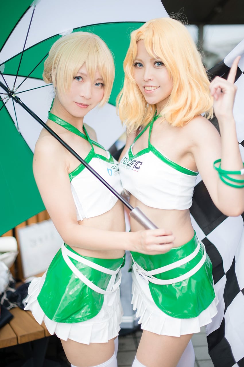 darjeeling and kay (girls und panzer and 3 more) by girasol6971, litonagi_(photographer), and marie_morinaga3