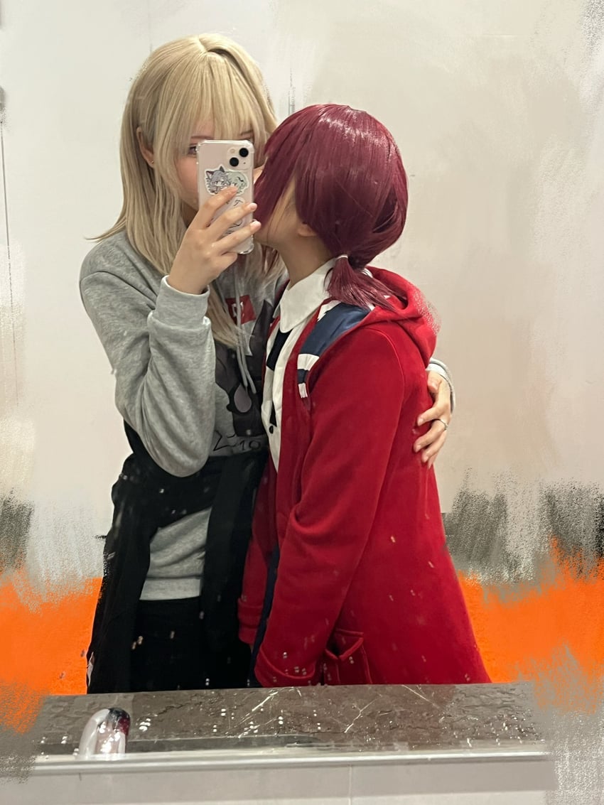 kawaragi momoka and iseri nina (girls band cry) by pingke_box