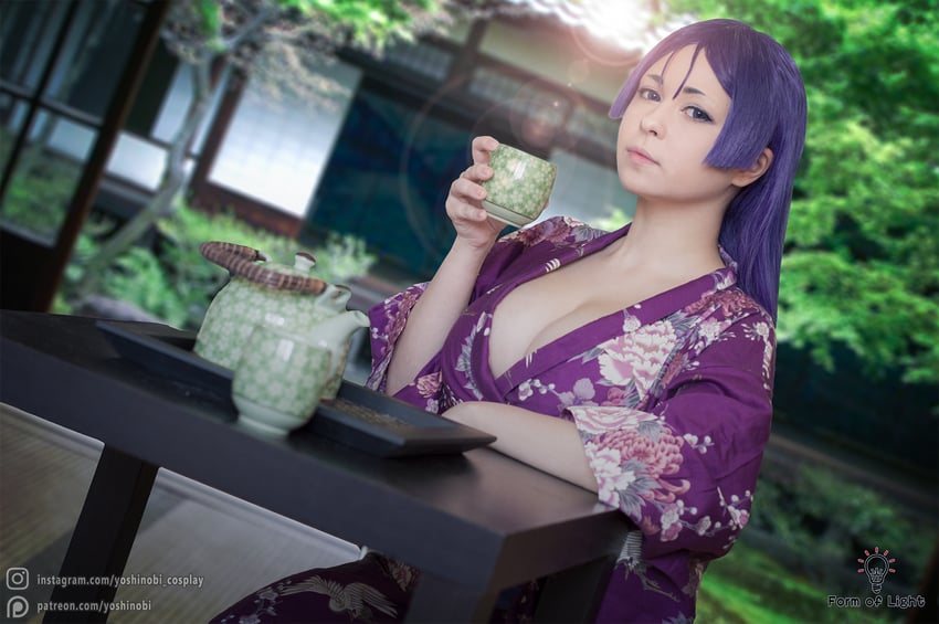 minamoto no raikou (fate and 1 more) by yoshinobi_cos