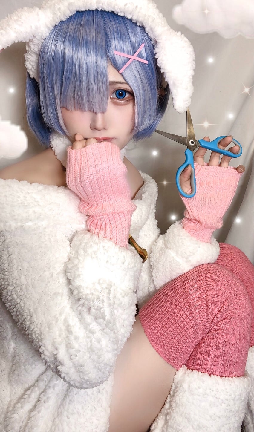rem (re:zero kara hajimeru isekai seikatsu) by hinata_(xxxuxx_oxxo)