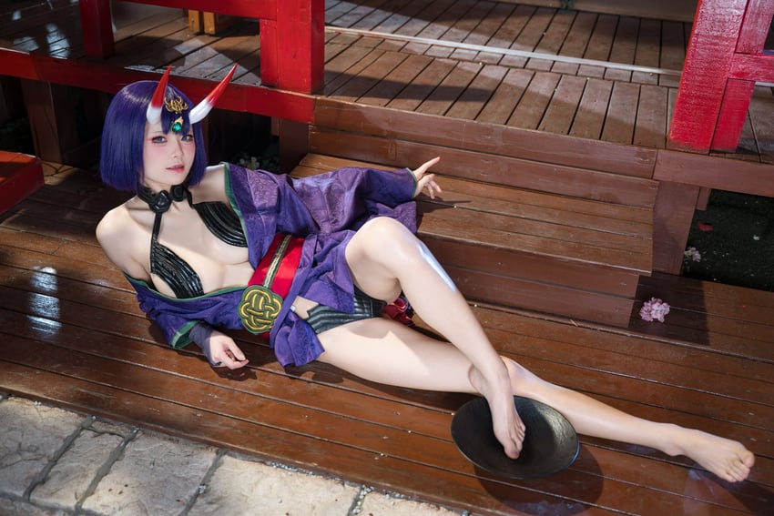 shuten douji (fate and 1 more) by hui_flying_de_fish_(photographer) and jiuqiqiqiqim