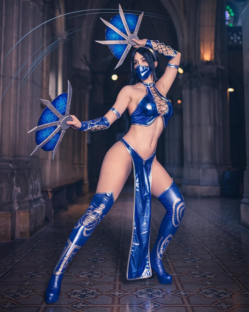 kitana (mortal kombat) by napoli_(photographer) and sophie_valentine