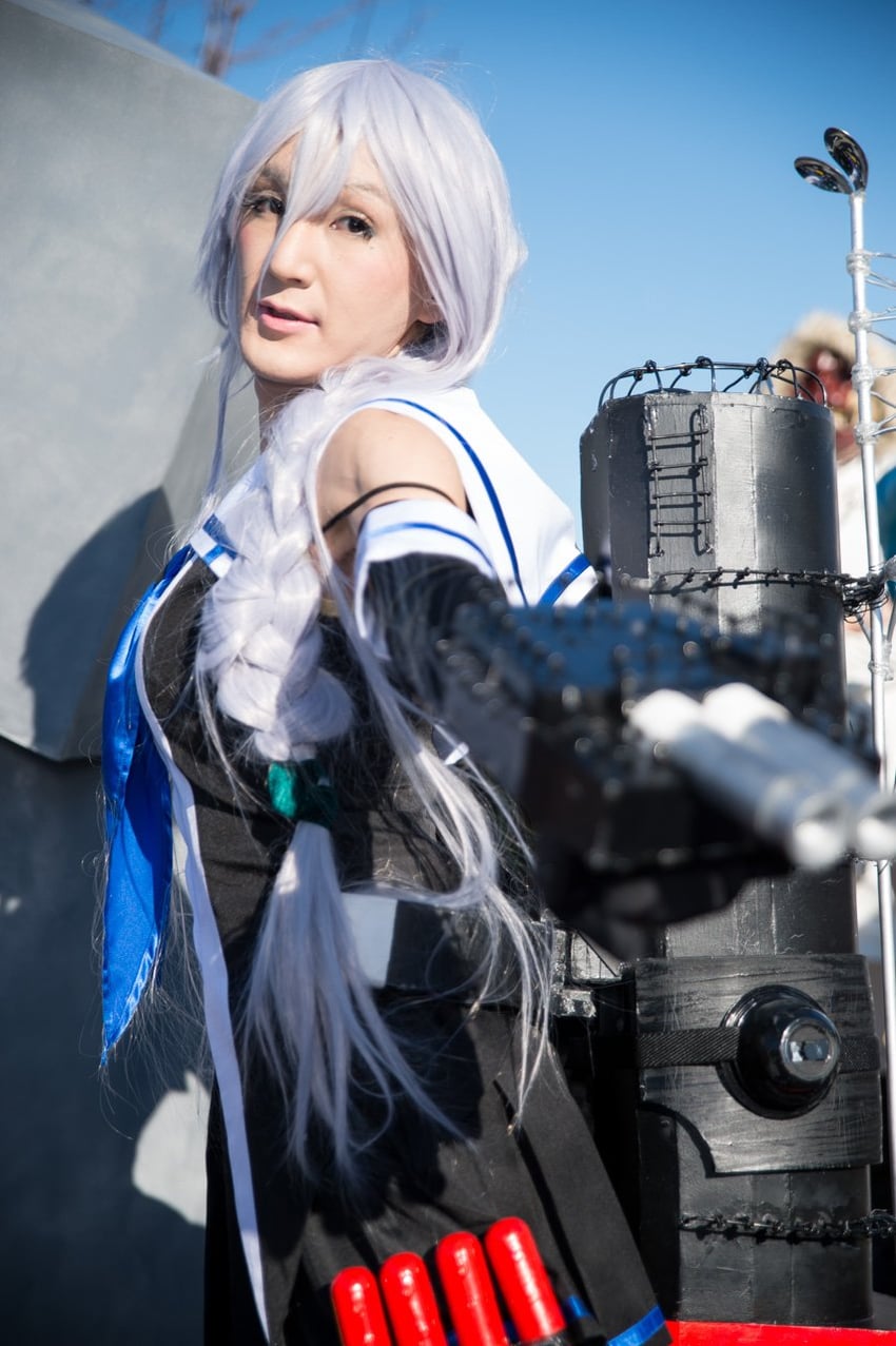 rensouhou-chan and umikaze (kantai collection) by litonagi_(photographer) and yatamiko