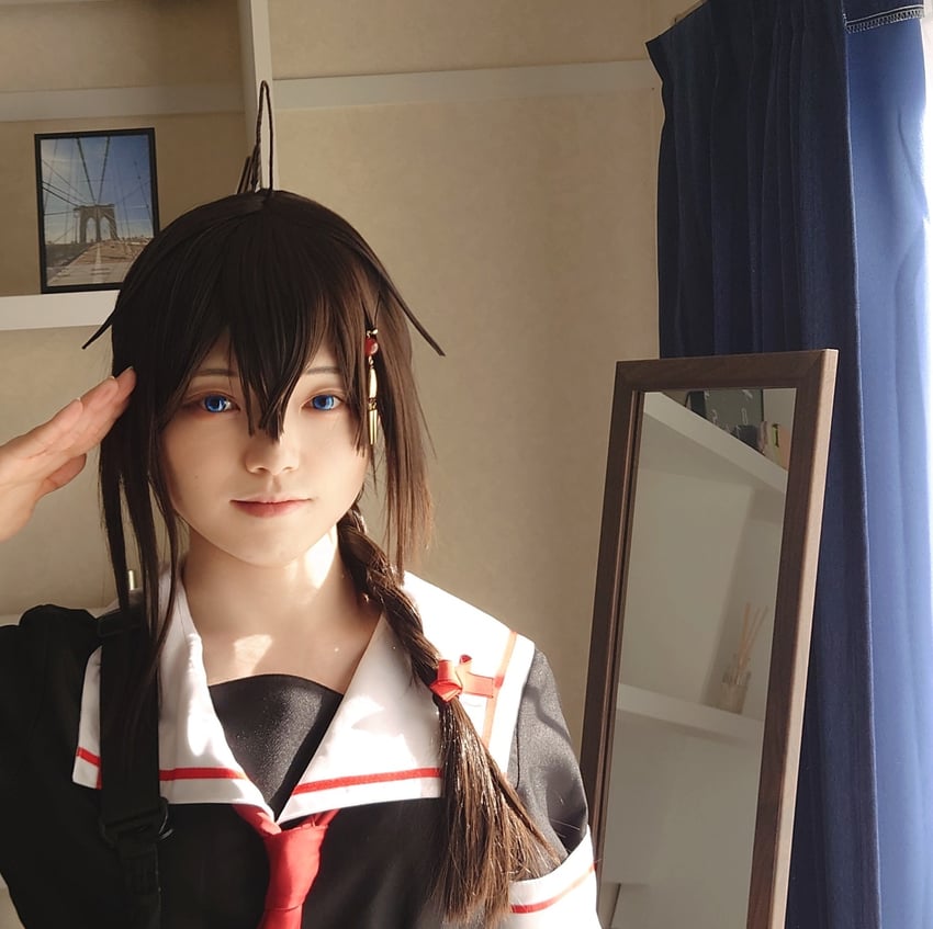 shigure and shigure kai ni (kantai collection) by shiratama_(matcos_feli_)