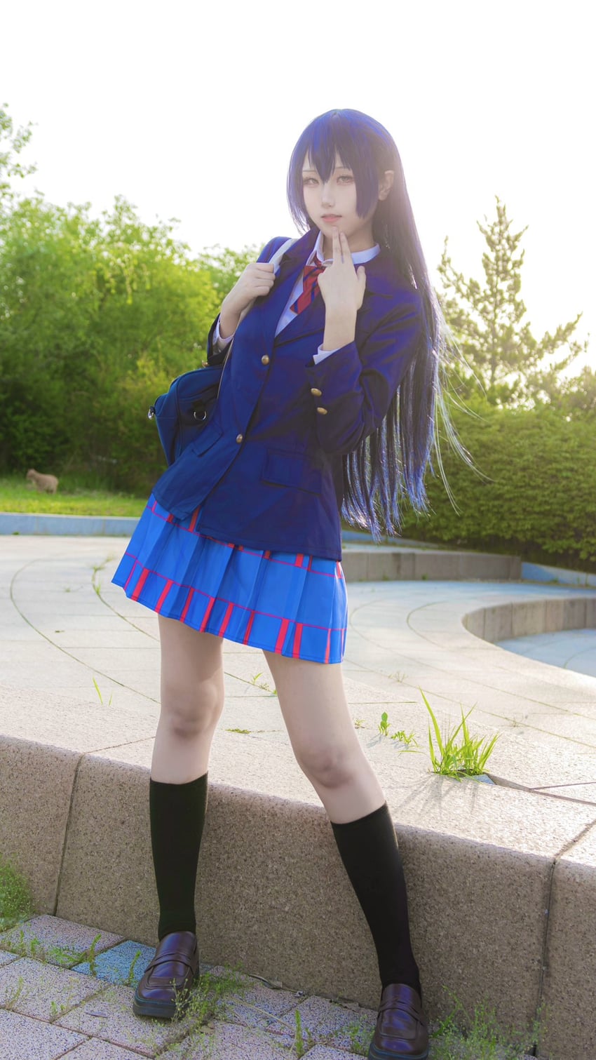 sonoda umi (love live! and 1 more) by msg1365_(photographer) and yuki_(laburachido)