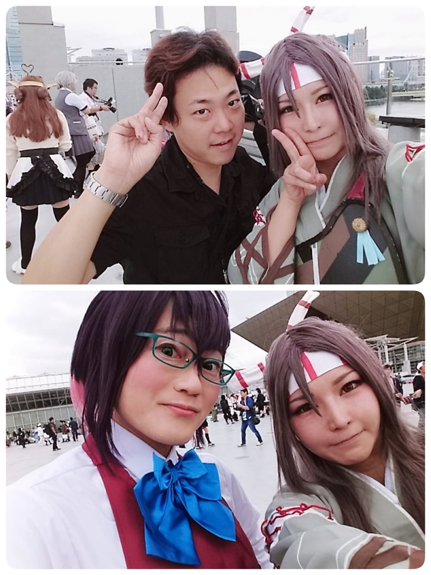 zuihou, zuihou kai, kongou, nowaki, and okinami (kantai collection) by girasol6971, litonagi_(photographer), and tunatanaka