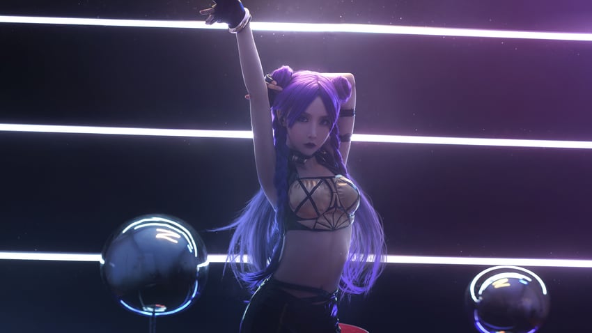 kai'sa and k/da kai'sa (league of legends) by mianzelizer