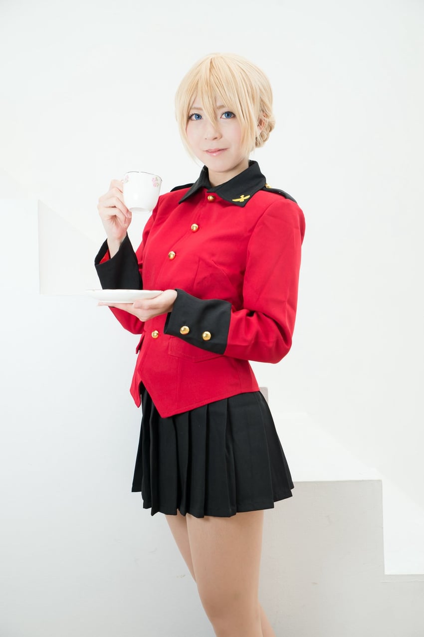 darjeeling (girls und panzer) by litonagi_(photographer) and marie_morinaga3