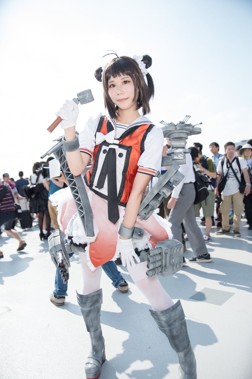 naka and naka kai ni (kantai collection) by litonagi_(photographer)