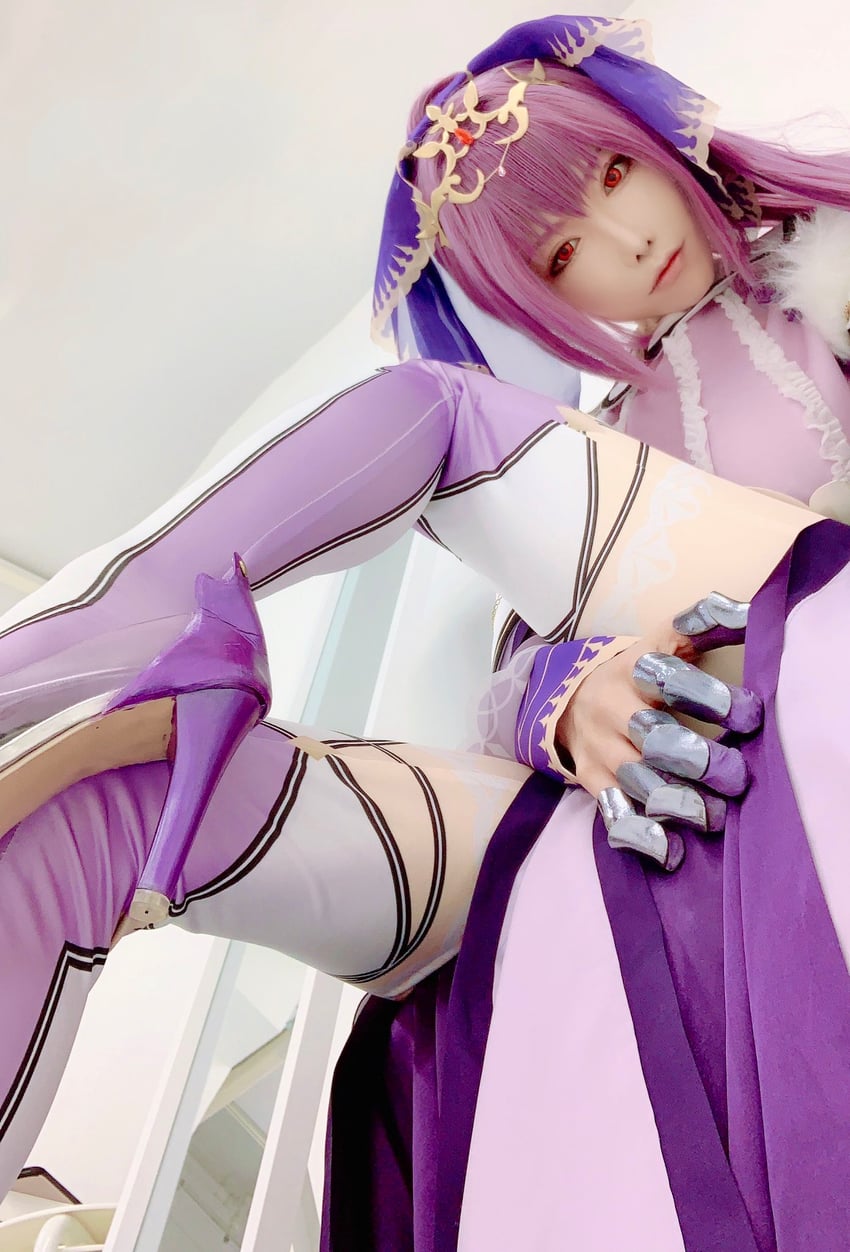 scathach and scathach skadi (fate and 1 more) by noshinoxxx