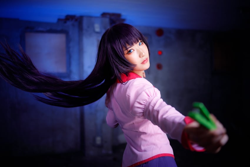 senjougahara hitagi (monogatari and 1 more) by ymnnkn_okura