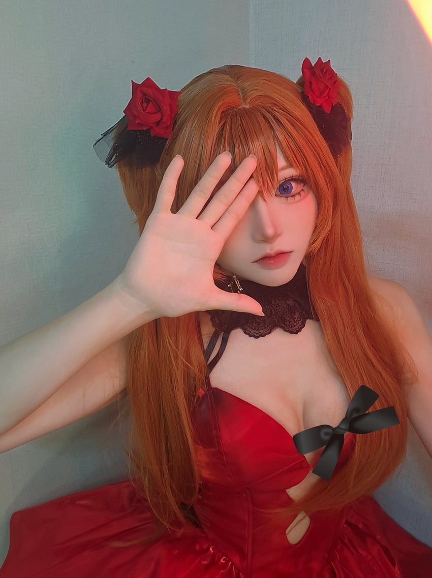 souryuu asuka langley (goddess of victory: nikke and 1 more) by bomi_cos