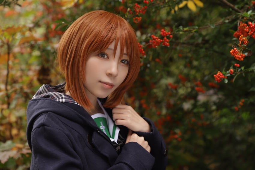 nishizumi miho (girls und panzer) by ko_keshi_girl and satoshi_(photographer)