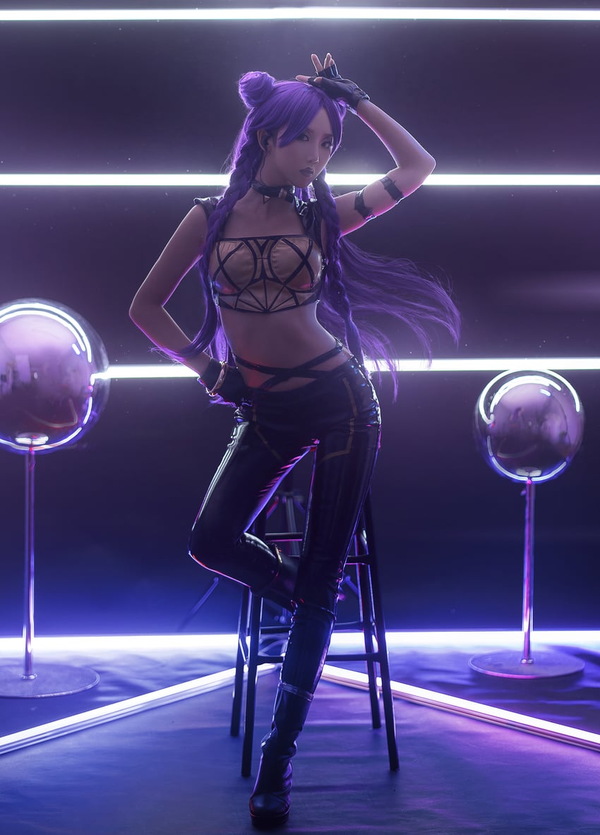 kai'sa and k/da kai'sa (league of legends) by mianzelizer