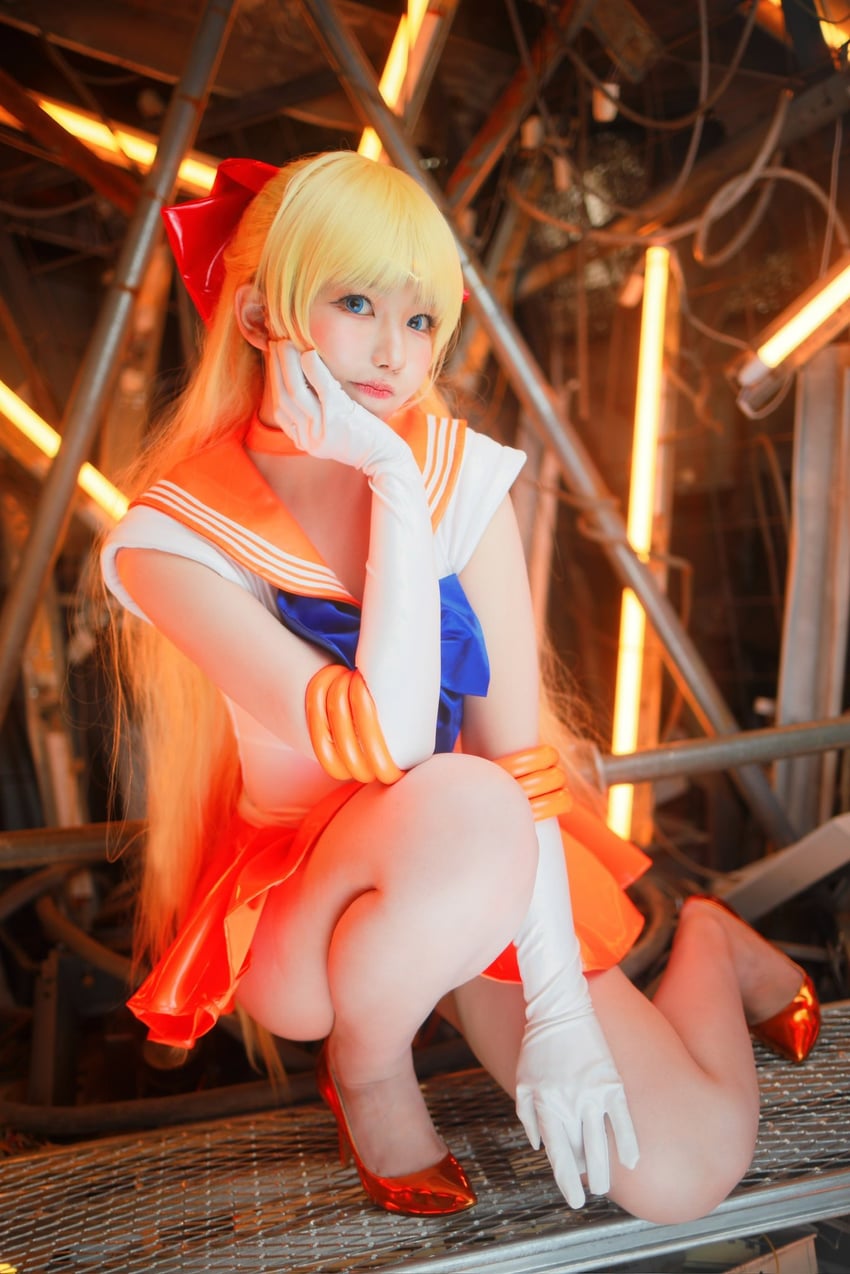 sailor venus and aino minako (bishoujo senshi sailor moon) by madokacos