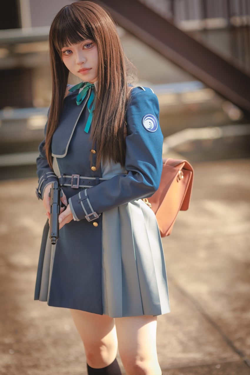 inoue takina (lycoris recoil) by saki_miyo