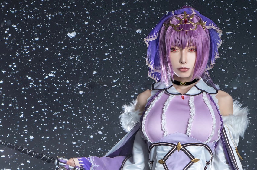 scathach and scathach skadi (fate and 1 more) by noshinoxxx