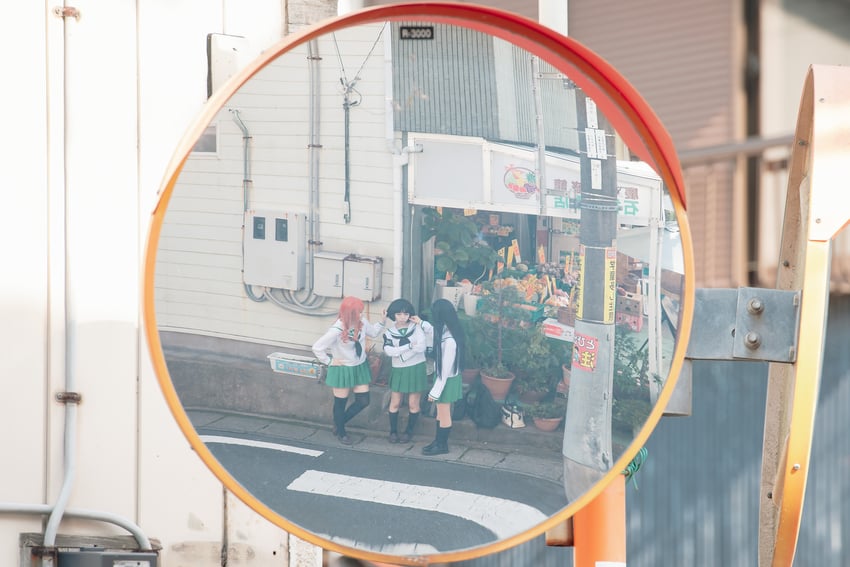 sono midoriko, takebe saori, and reizei mako (girls und panzer) by ko_keshi_girl, litonagi_(photographer), and tochi_pikonome