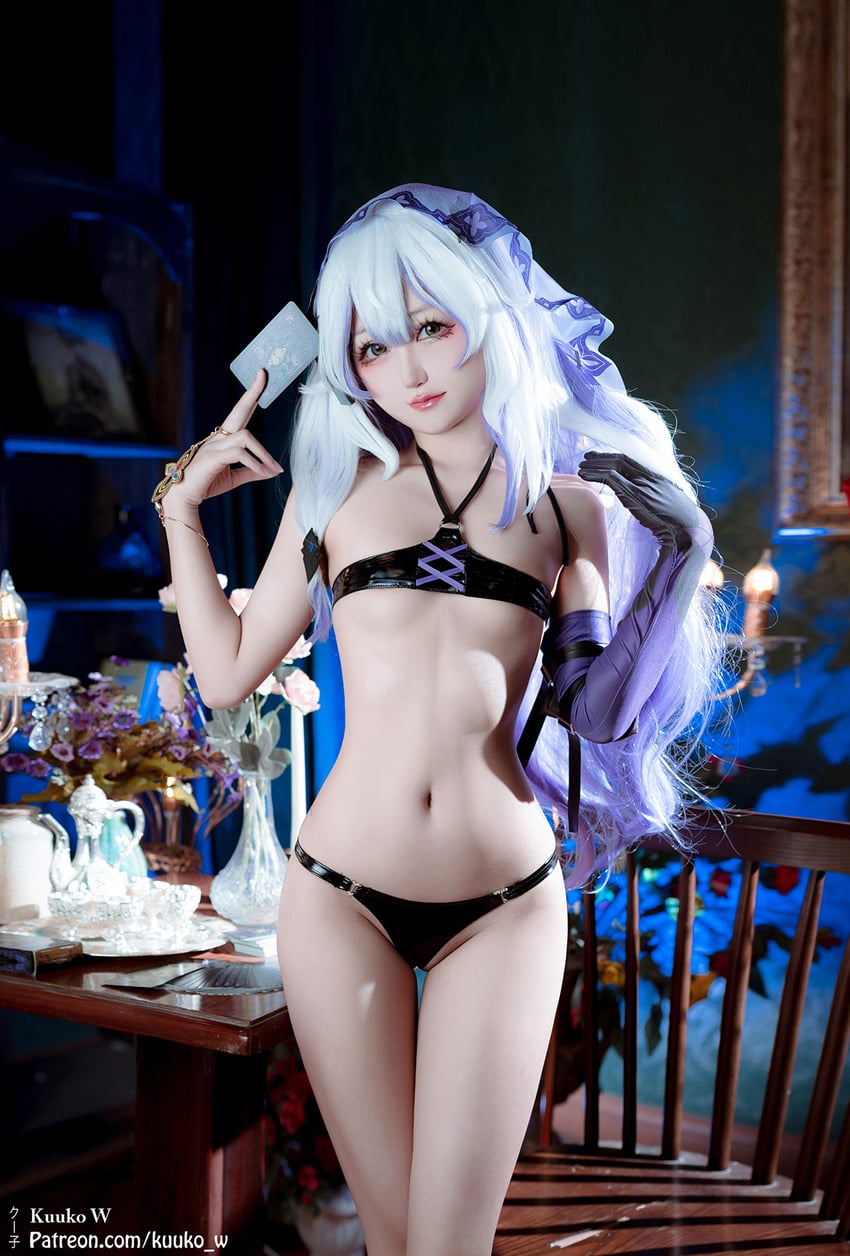 black swan (honkai and 1 more) by kuuko_w