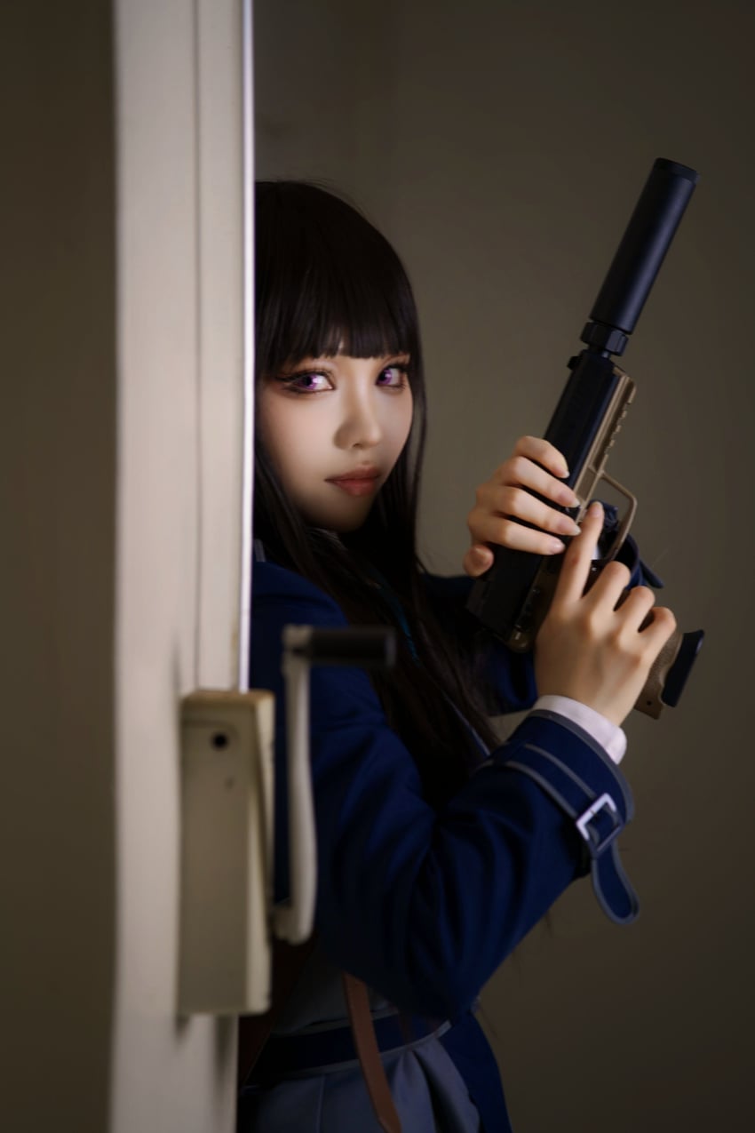 inoue takina (lycoris recoil) by saki_miyo