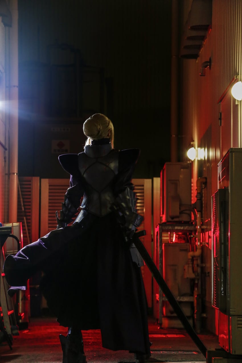 artoria pendragon and saber alter (fate and 2 more) by noshinoxxx