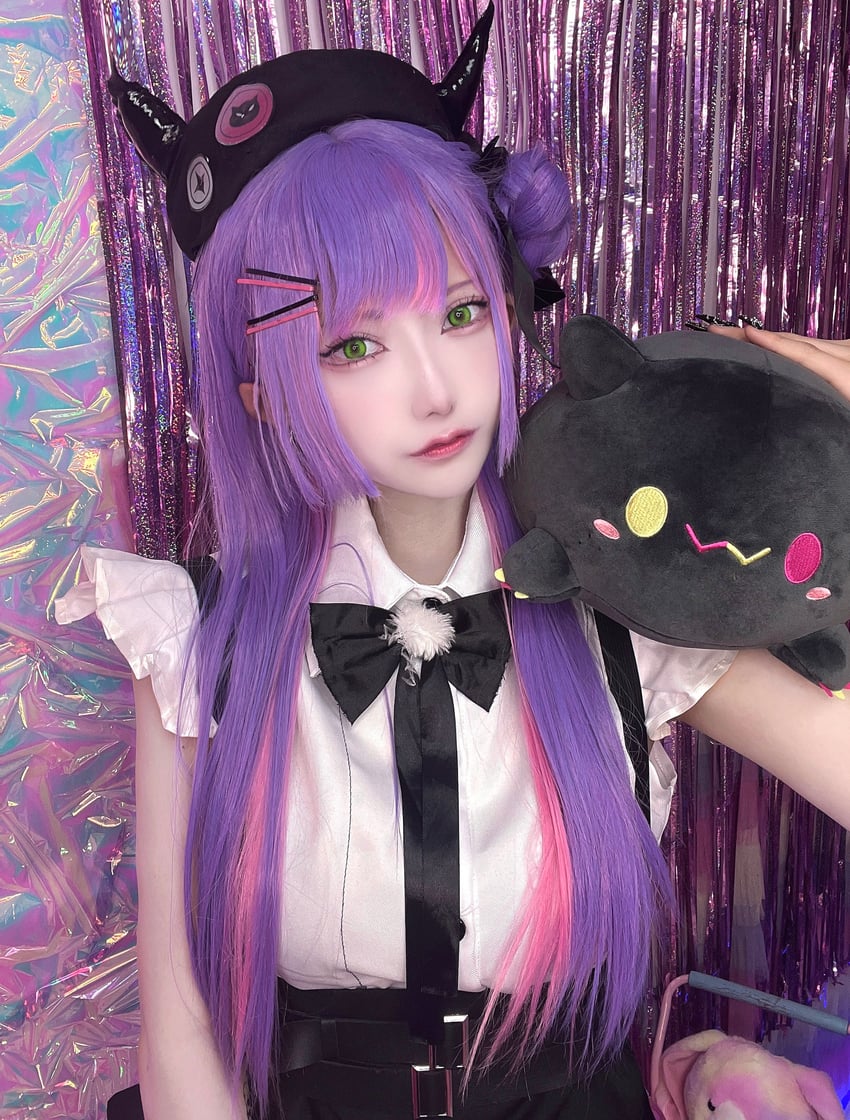 tokoyami towa and bibi (hololive) by hinata_(xxxuxx_oxxo)