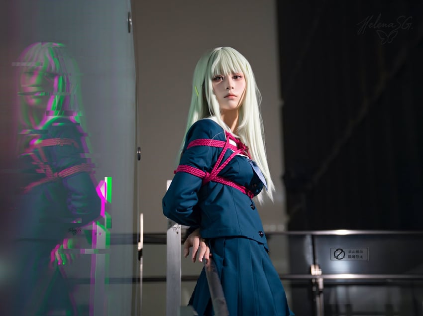 wakaba mutsumi (bang dream! and 1 more) by helena5g_(photographer) and hoshinor_nana