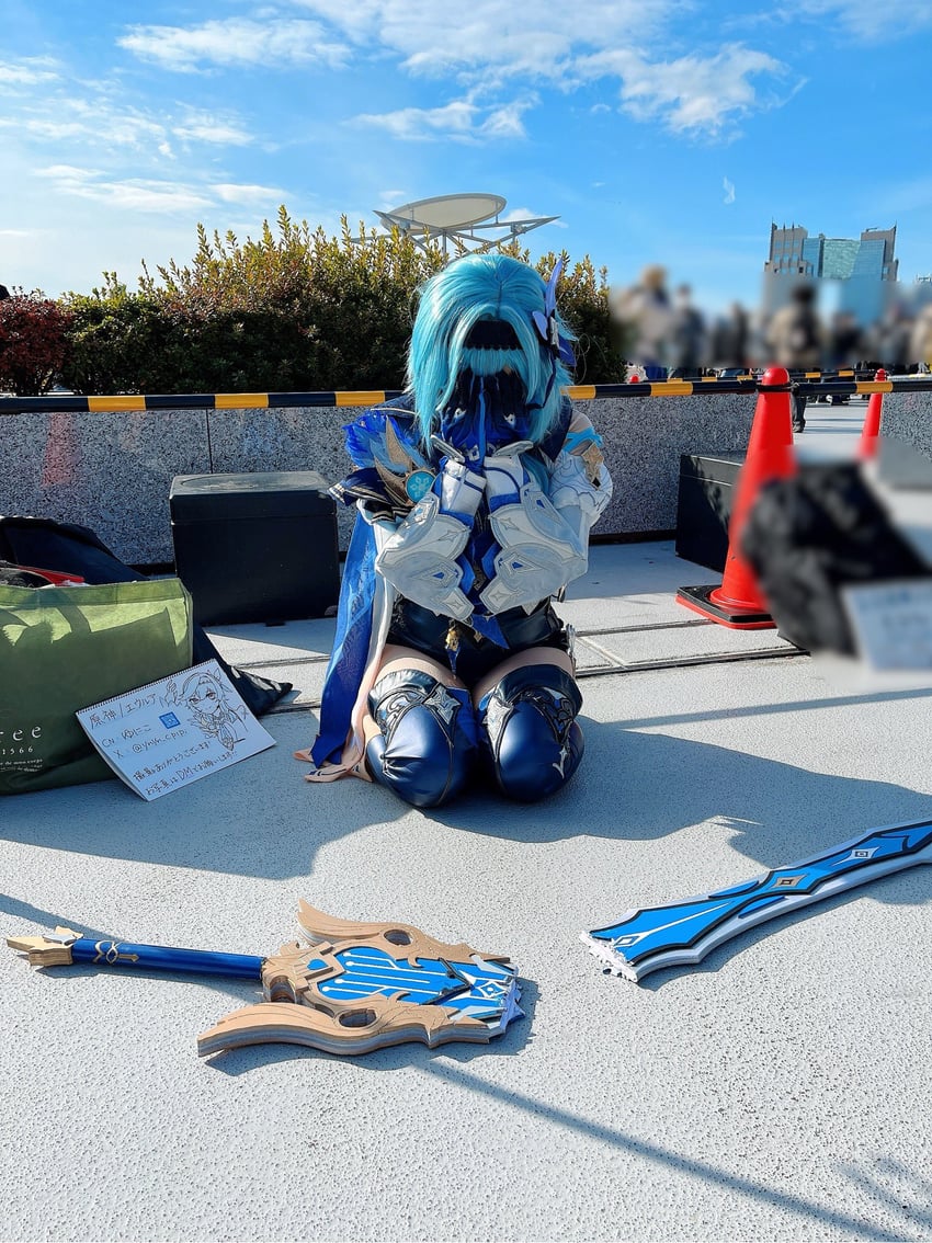 eula (genshin impact and 1 more) by yunico