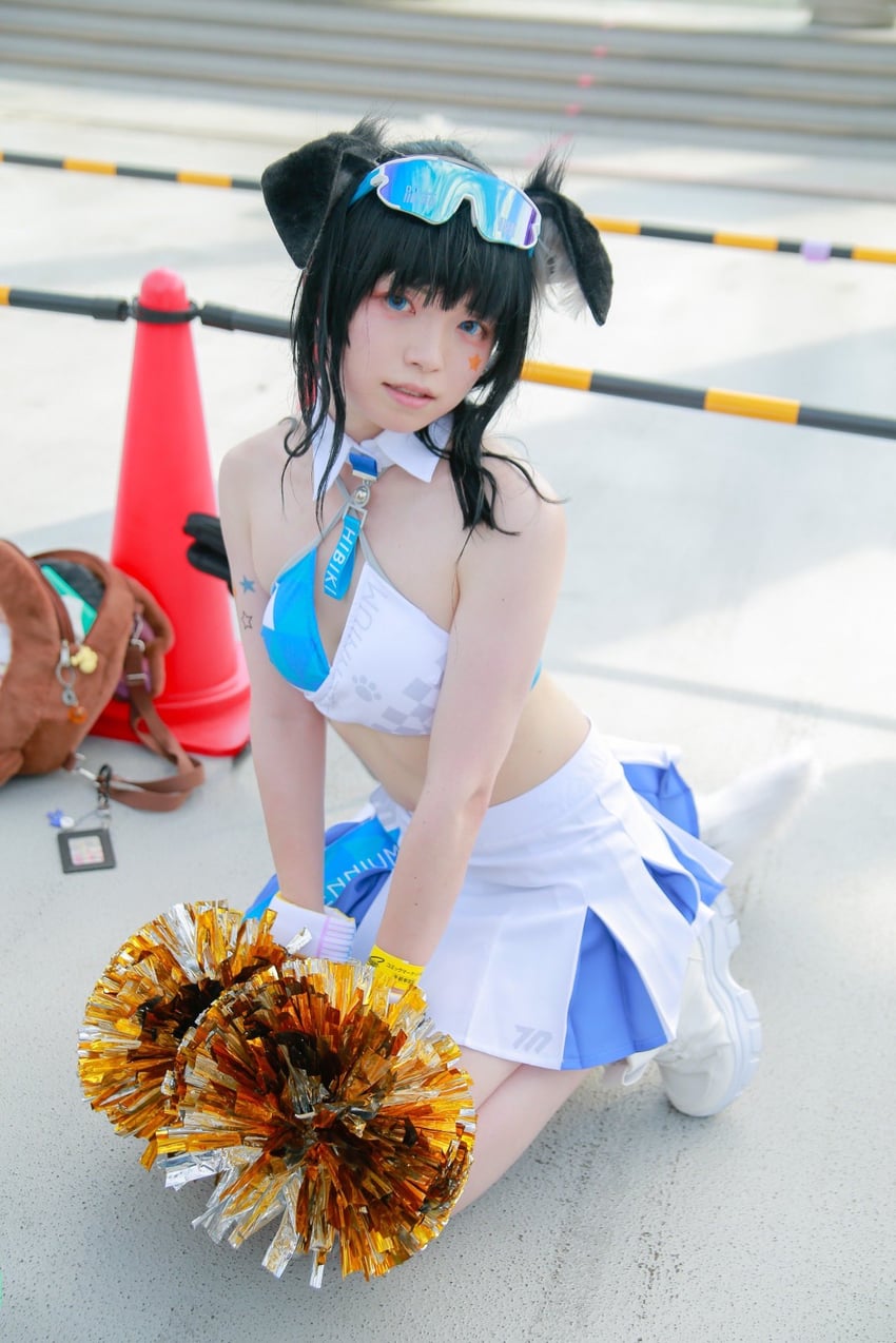 hibiki (blue archive and 1 more) by shiratama_(matcos_feli_)
