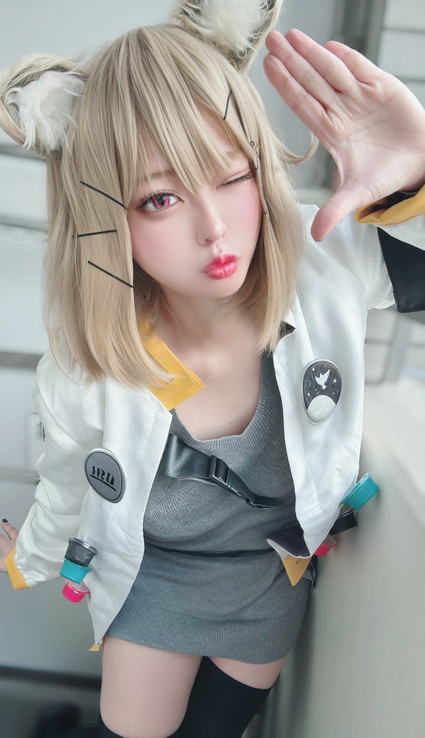 utage (arknights) by kue_(kanari_dekai)