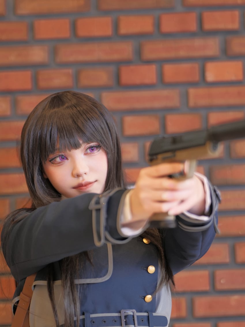 inoue takina (lycoris recoil) by saki_miyo