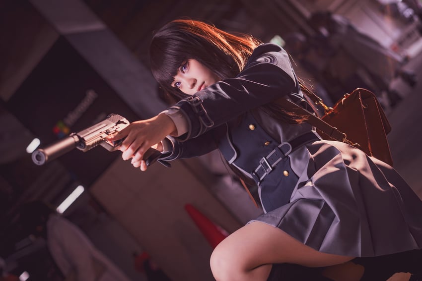 inoue takina (lycoris recoil) by saki_miyo