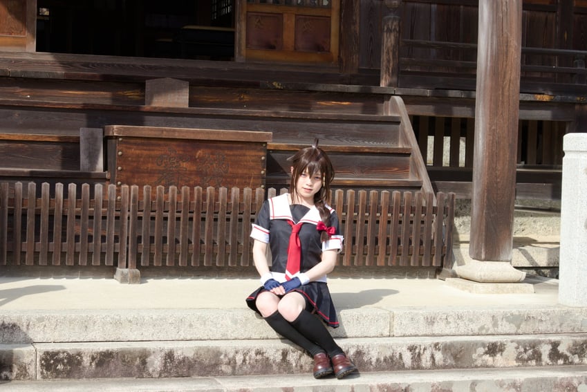 shigure and shigure kai ni (kantai collection) by shiratama_(matcos_feli_)