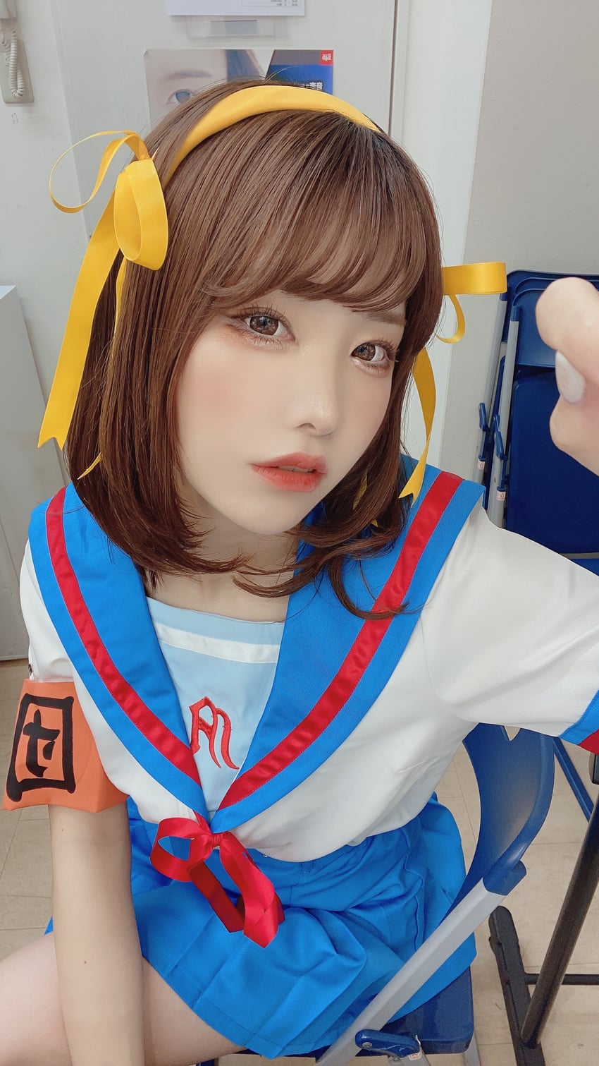 suzumiya haruhi (suzumiya haruhi no yuuutsu) by ymnnkn_okura