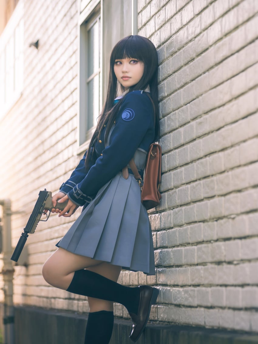 inoue takina (lycoris recoil) by saki_miyo