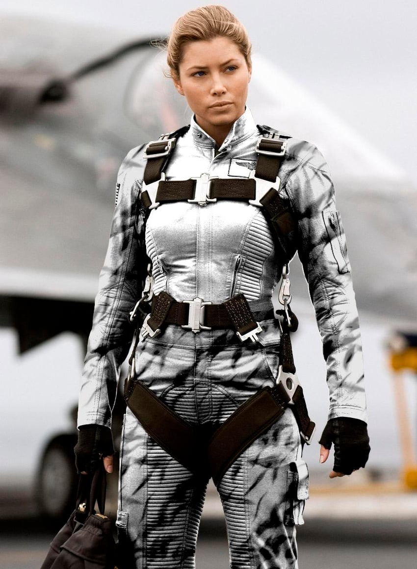 the boss and jessica biel (metal gear and 2 more)