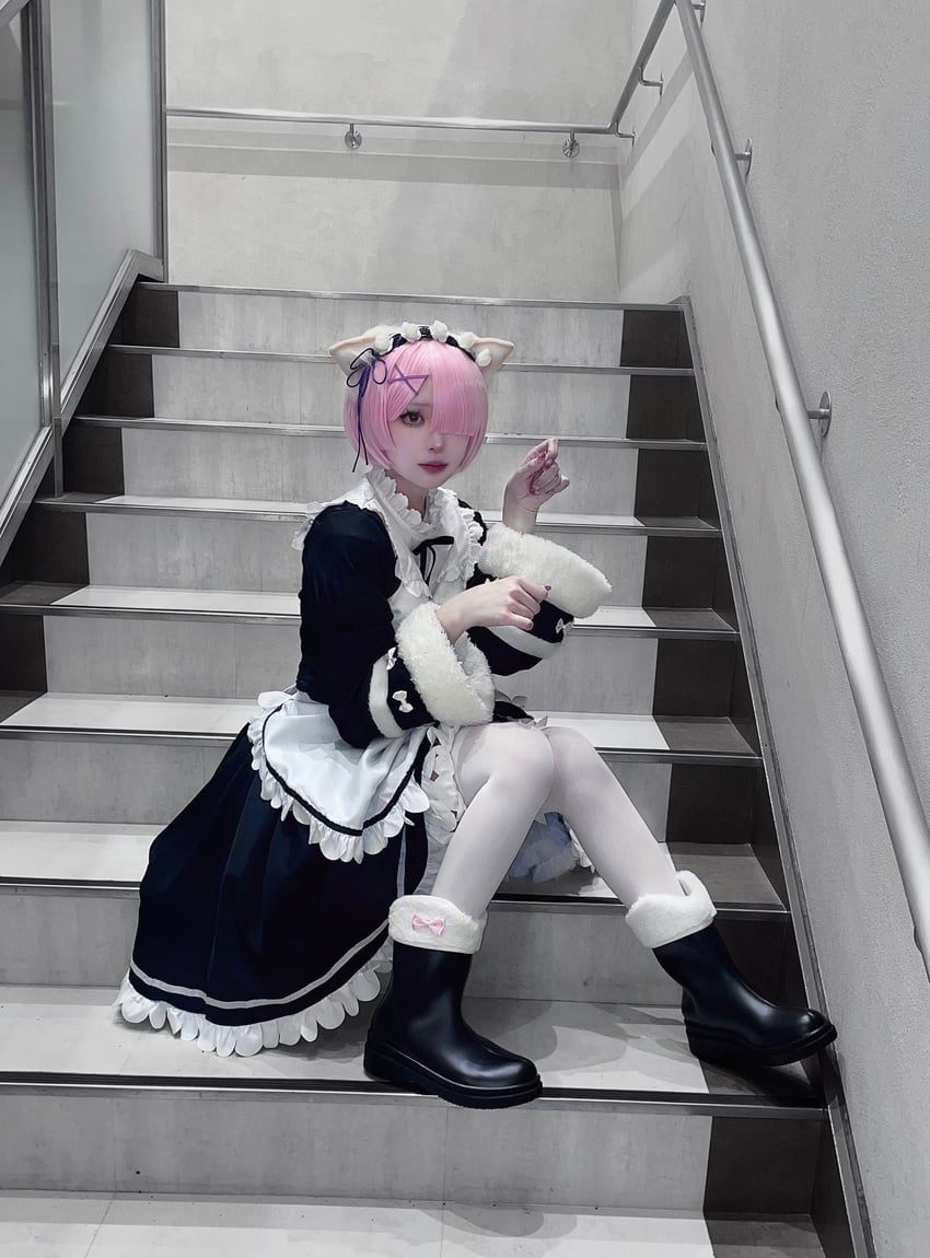 ram (re:zero kara hajimeru isekai seikatsu) by usagisan_ne_jp