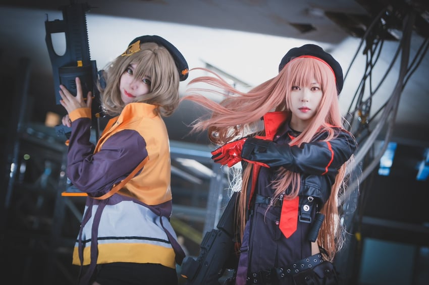 rapi and anis (goddess of victory: nikke) by echo_11 and satou_yukino