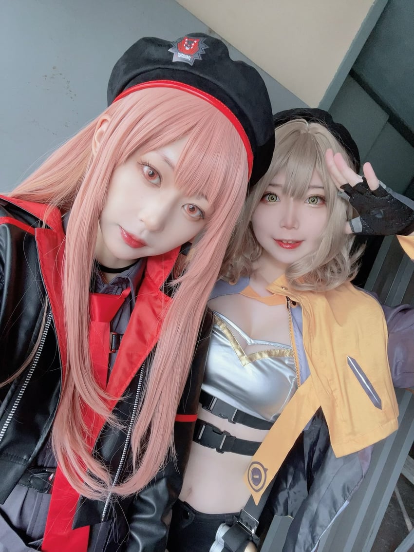 rapi and anis (goddess of victory: nikke) by echo_11 and satou_yukino