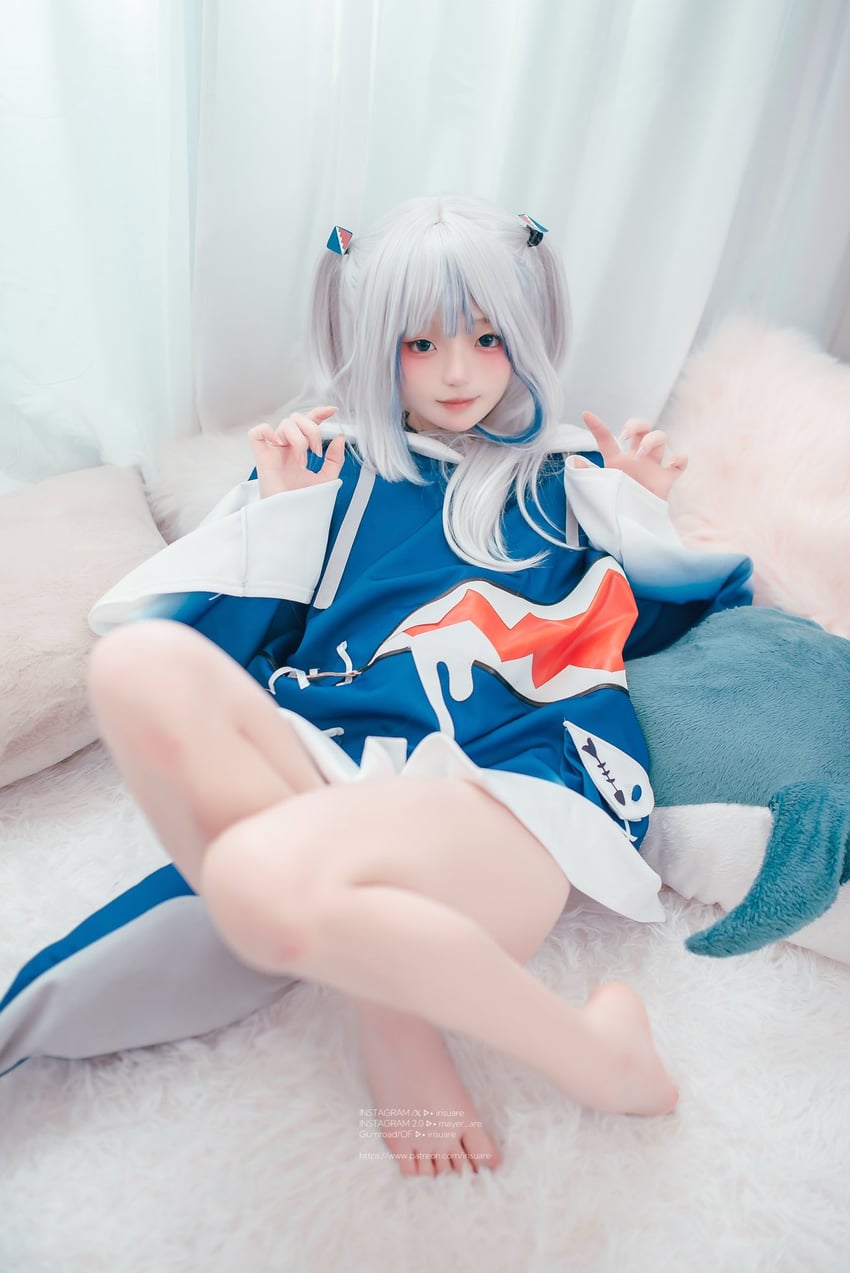 gawr gura (hololive and 1 more) by irisuare