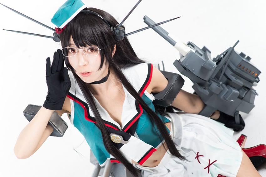 choukai kai ni and choukai (kantai collection) by litonagi_(photographer) and marie_morinaga3