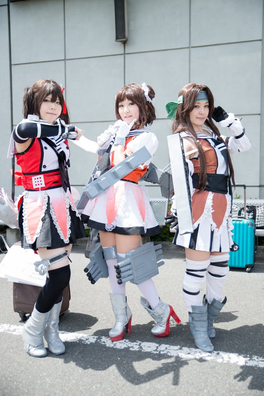 sendai, sendai kai ni, naka, naka kai ni, jintsuu kai ni, and 1 more (kantai collection) by kuyu, litonagi_(photographer), sumire_maru, and suzuharuna