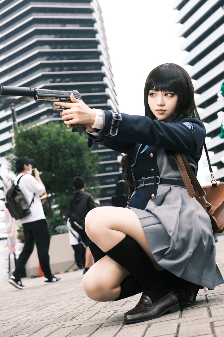 inoue takina (lycoris recoil) by saki_miyo