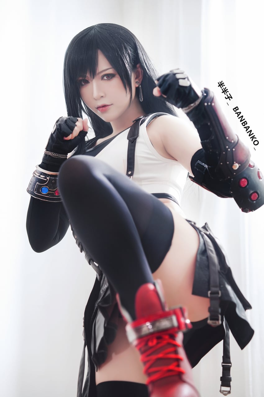 tifa lockhart (final fantasy and 2 more) by banbanko